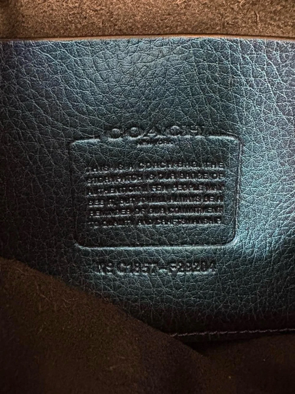 RARE Coach NASA Hologram Blue Purple Derby Crossbody Bag - Picture 7 of 8